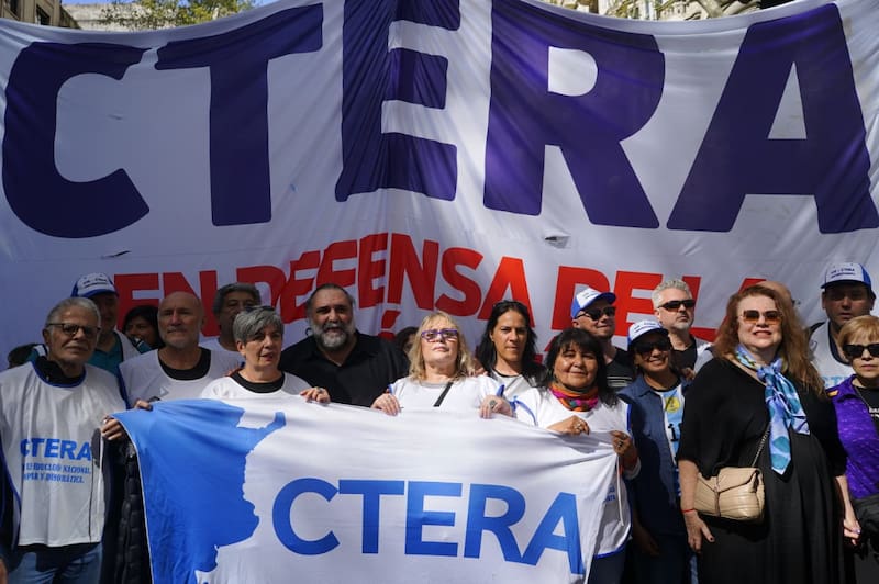 El paro docente de CTERA es por dos días.