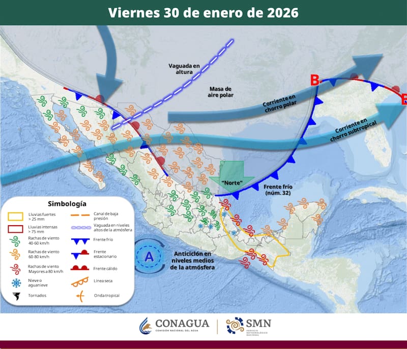 ¿Cuál es el pronóstico del tiempo para este viernes 30 de enero? (Foto: Archivo)