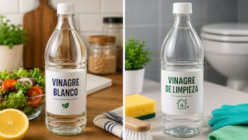 Cuál es la diferencia entre el vinagre blanco y el vinagre de limpieza y para qué sirve cada uno