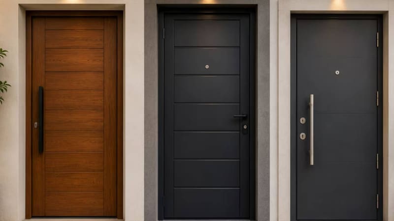 Cuál es la puerta de entrada más segura: madera, chapa o blindada