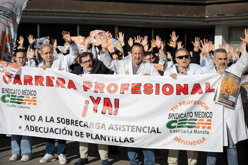 Cuarta jornada de la huelga de médicos.