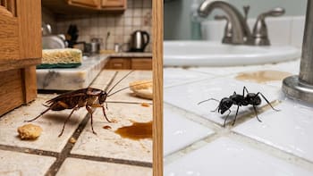 Ni ácido ni lavanda: la mejor forma de eliminar las hormigas y cucarachas plaga de la cocina, el comedor y el baño