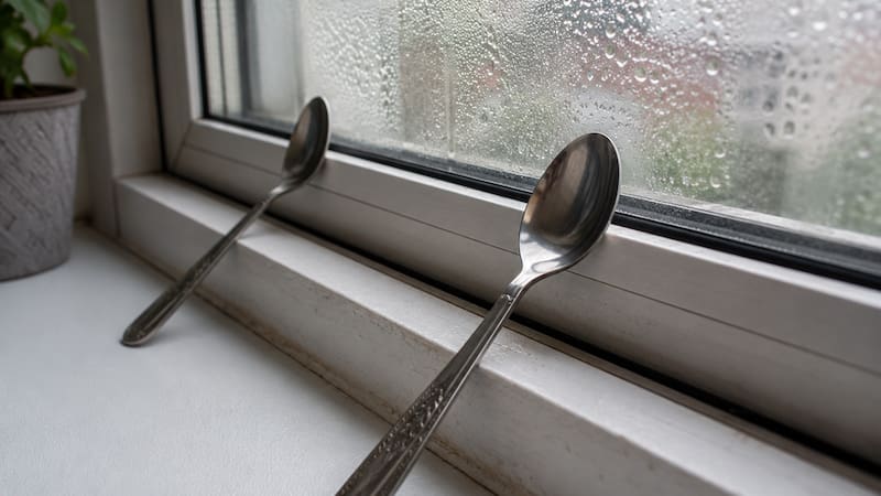 Colocar una cuchara en la ventana: por qué recomiendan hacerlo y para qué sirve.