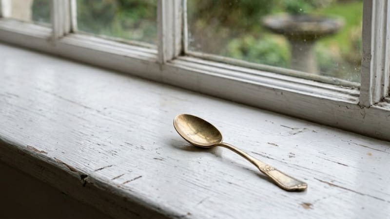 Colocar una cuchara de acero inoxidable en el marco de la ventana es un truco casero que reduce la condensación y previene la aparición de moho.