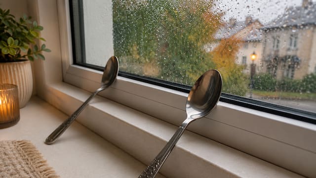 Colocar una cuchara en la ventana: para qué sirve y por qué recomiendan su uso