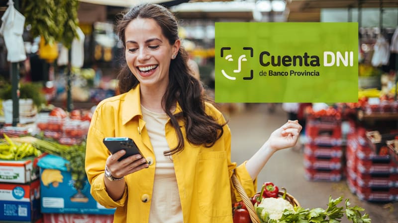 Se renueva Cuenta DNI: Banco Provincia anunció 40% de descuento en Ferias y Mercados y suma nuevos beneficios. Foto (Archivo)