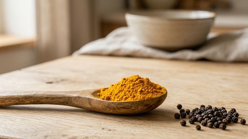 Mezclar cúrcuma con pimienta negra: para qué sirve y por qué los expertos lo recomiendan.
