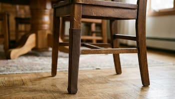 Colocar una media vieja en la pata de una silla: para qué sirve y por qué recomiendan hacerlo