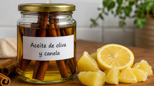 Aceite de oliva, canela y pulpa de limón: para qué sirve mezclarlos y por qué lo recomiendan
