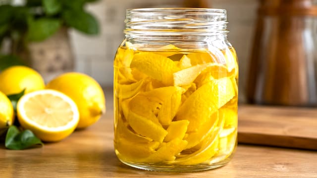 Mezclar cáscaras de limón y vinagre en un frasco: por qué lo recomiendan y para qué sirve