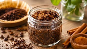 Mezclar café usado con canela en un frasco: por qué lo recomiendan y para qué sirve