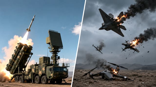 Llega a Europa el sistema militar antiaéreo chino más avanzado del mundo: derriba aviones, drones y dispara a más de 200km/h