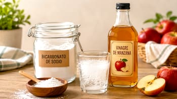 Mezclar bicarbonato de sodio con vinagre de manzana: por qué lo recomiendan y para qué sirve