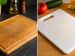 Tabla de cortar de madera vs de plástico: cuál es la diferencia y cuál conviene comprar