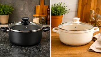 Ollas de teflón vs ollas de cerámica: cuál es mejor y recomiendan comprar