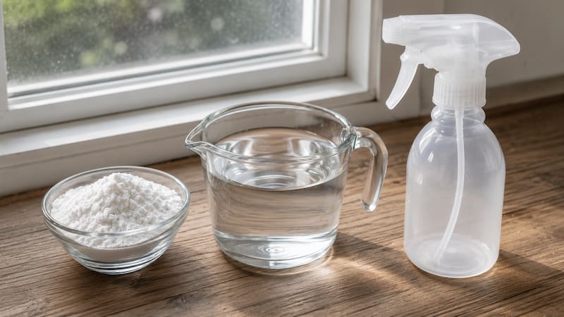 Rociar agua con maicena en los vidrios y ventanas: para qué sirve y por qué lo recomiendan