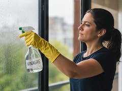 Rociar vinagre sobre ventanas y ventanales: por qué lo recomiendan tanto y para qué sirve