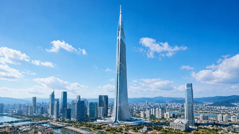 La torre contará con 96 pisos habitacionales y una aguja arquitectónica de 76 metros.