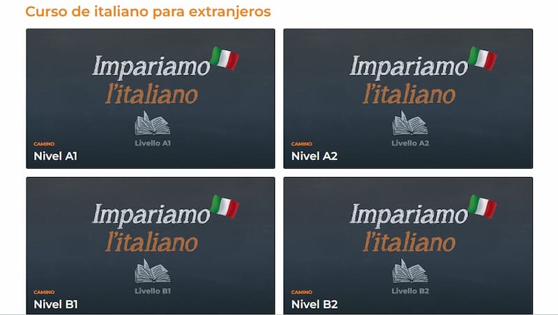 Los cursos de idioma que ofrece el Gobierno de Italia a todos los extranjeros y principiantes. (Foto: Captura de pantalla del sitio Rai Scuola)