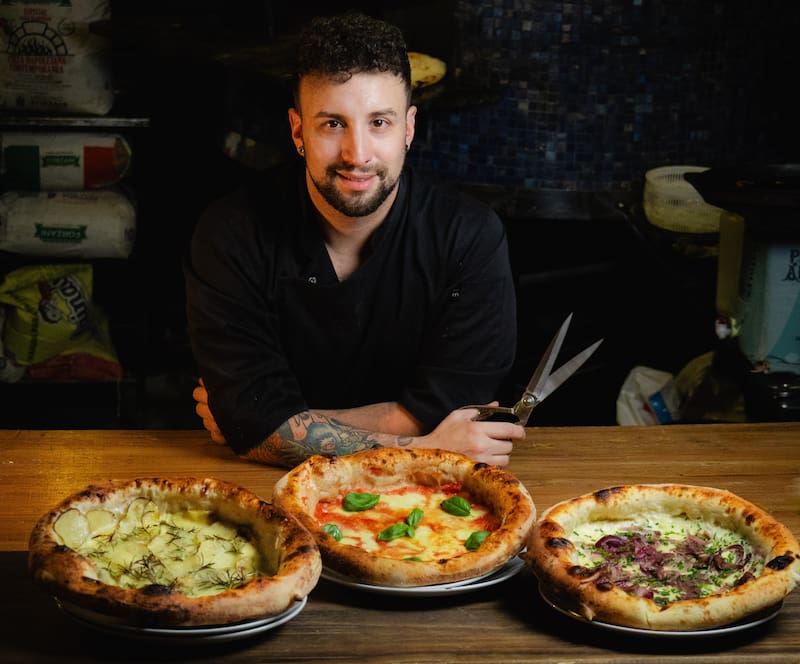 Damian Mármol, creador de Furore pizzería.