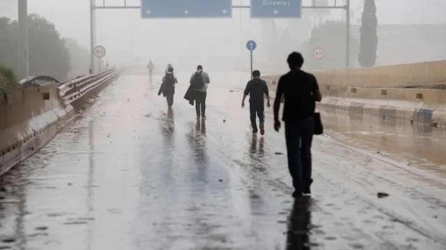 El cielo se partirá en dos y llegará un diluvio histórico: tormentas intensas durante 48 horas con posible DANA en camino