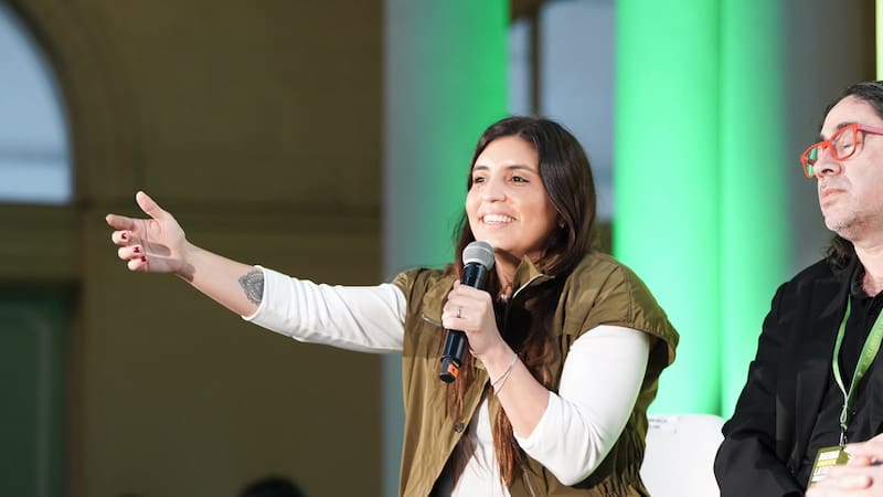 "Tenemos que construir un mundo en el que valga la pena vivir”, remarcó la ministra.