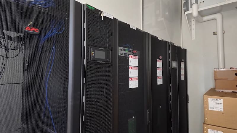 Who controls the information of Wiikwemkoong's data center?