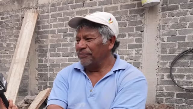 David, albañil mexicano: “Empecé con un sueldito de 80 pesos al día. Antes era dinero, con eso me compré zapatos y una muda de ropa”