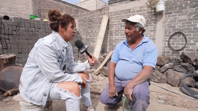 David, albañil mexicano: “Empecé con un sueldito de 80 pesos al día. Antes era dinero, con eso me compré zapatos y una muda de ropa”