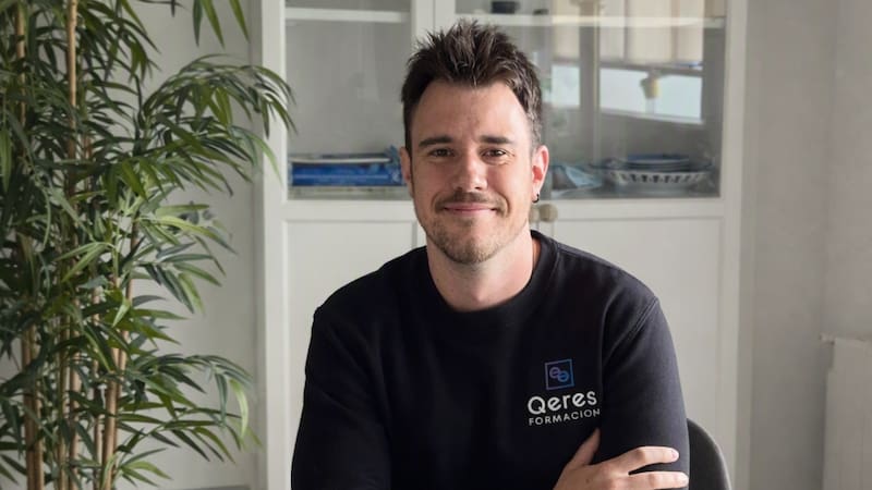 David Merino, CEO y cofundador de QeresFormación.