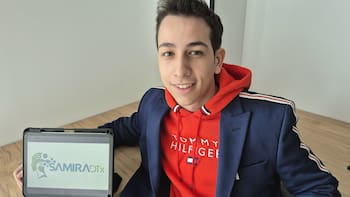 Ismael, emprendedor a los 16 años: “A los 12 enfermé y con 3000 euros levanté mi propia empresa de terapias”