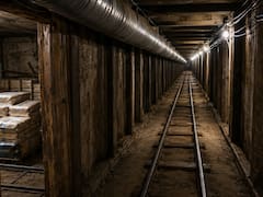 EL VIDEO | Hallan un impresionante túnel narco bajo la frontera México y EE.UU. con salida una inofensiva tienda: valió millones de dólares