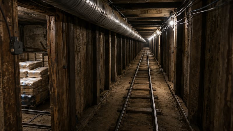 EE.UU. desmantela una red ligada a un túnel transfronterizo valorado en millones de dólares.