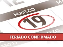 Declaran feriado el jueves 19 de marzo y estas personas tendrán una semana más corta