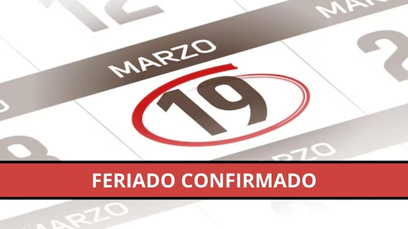 Declaran feriado el jueves 19 de marzo y estas personas tendrán una semana más corta. Foto: Freepik