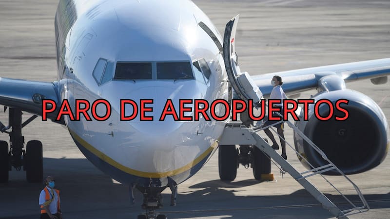 Decretan un nuevo paro de aeropuertos en todo el país que frenará las operaciones en Semana Santa: las 12 ciudades afectadas. Foto: EFE