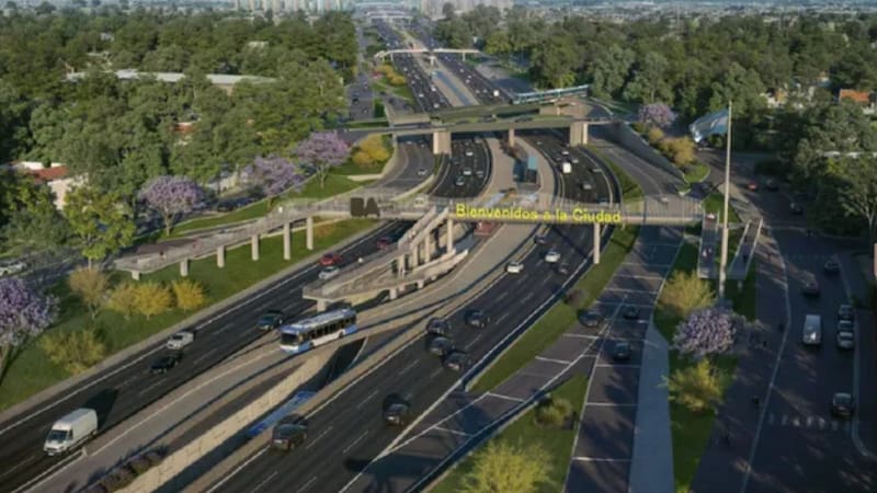 Tras años de espera, transformarán por completo una autopista clave de Buenos Aires que reducirá a la mitad los tiempos de viaje