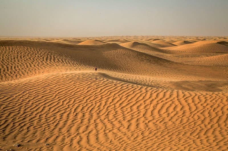Dentro de las medias lunas, la temperatura puede ser hasta 15 °C inferior.