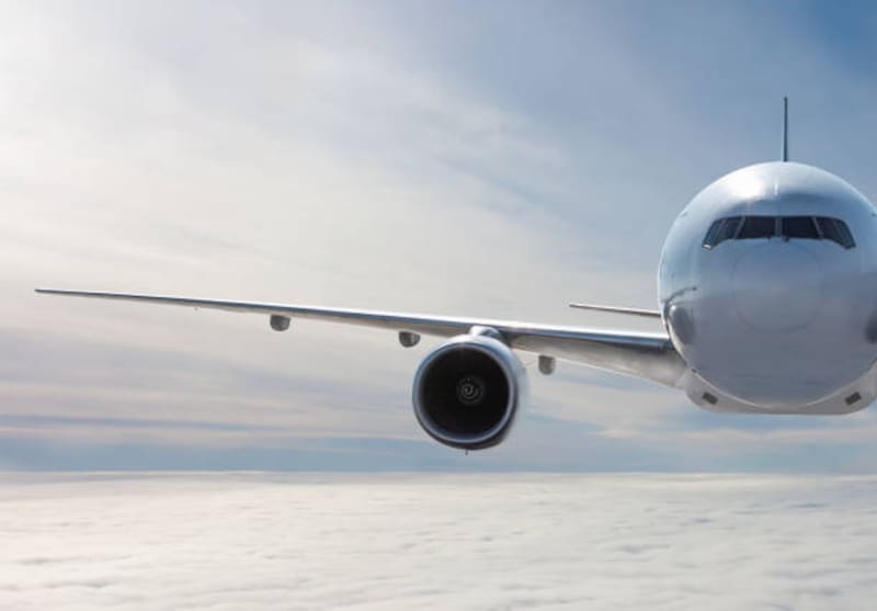 Aviones comerciales.