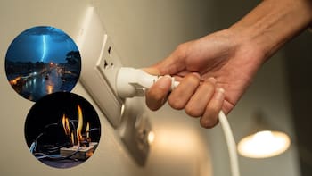 Estos son los aparatos que debes desconectar este fin de semana antes de que lleguen las tormentas negras y eléctricas