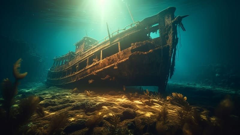 Descubren que hay 250 barcos hundidos repletos de toneladas de oro y plata en el medio del Pacífico. Pero nadie los quiere rescatar.