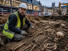 Hallazgo arqueológico: descubren 317 esqueletos humanos bajo un centro comercial que revela el mayor secreto en Inglaterra