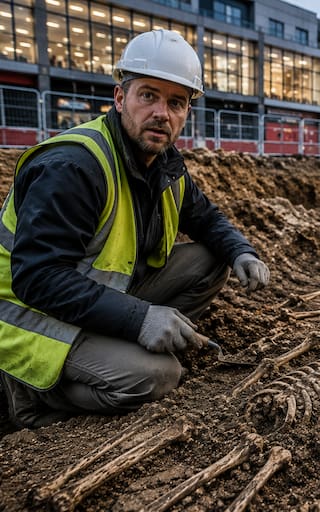 Hallazgo arqueológico: descubren 317 esqueletos humanos bajo un centro comercial que revela el mayor secreto en Inglaterra