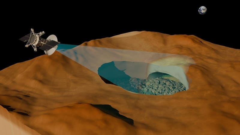 Cambia la ciencia planetaria: encontraron una cueva volcánica en el planeta muerto para la geología (foto: archivo).