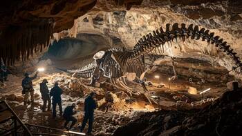 El hallazgo arqueológico del siglo: hallan un fósil inédito de dinosaurio que obliga a reescribir la historia