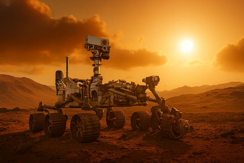 Una gran roca fue hallada en Marte: se trata de uno de los descubrimientos más sorprendentes en el planeta rojo. Fuente: archivo.