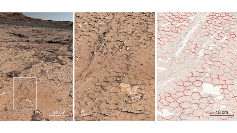 Descubrimiento sin precedentes: encontraron telarañas enormes en Marte que dan indicios de vida en el planeta. Foto: NASA