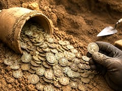 El hallazgo del siglo: arqueólogos desenterraron en Francia un tesoro con miles de monedas romanas de hace 1.800 años
