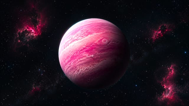 Sin precedentes: científicos hallaron un exótico planeta rosa repleto de nubes de sal y resolvieron un misterio de casi 20 años