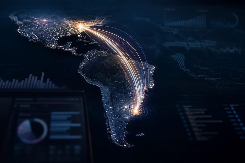 La plataforma Auditra utiliza inteligencia artificial para monitorear operaciones, detectar riesgos y conectar información financiera entre Estados Unidos y América latina.